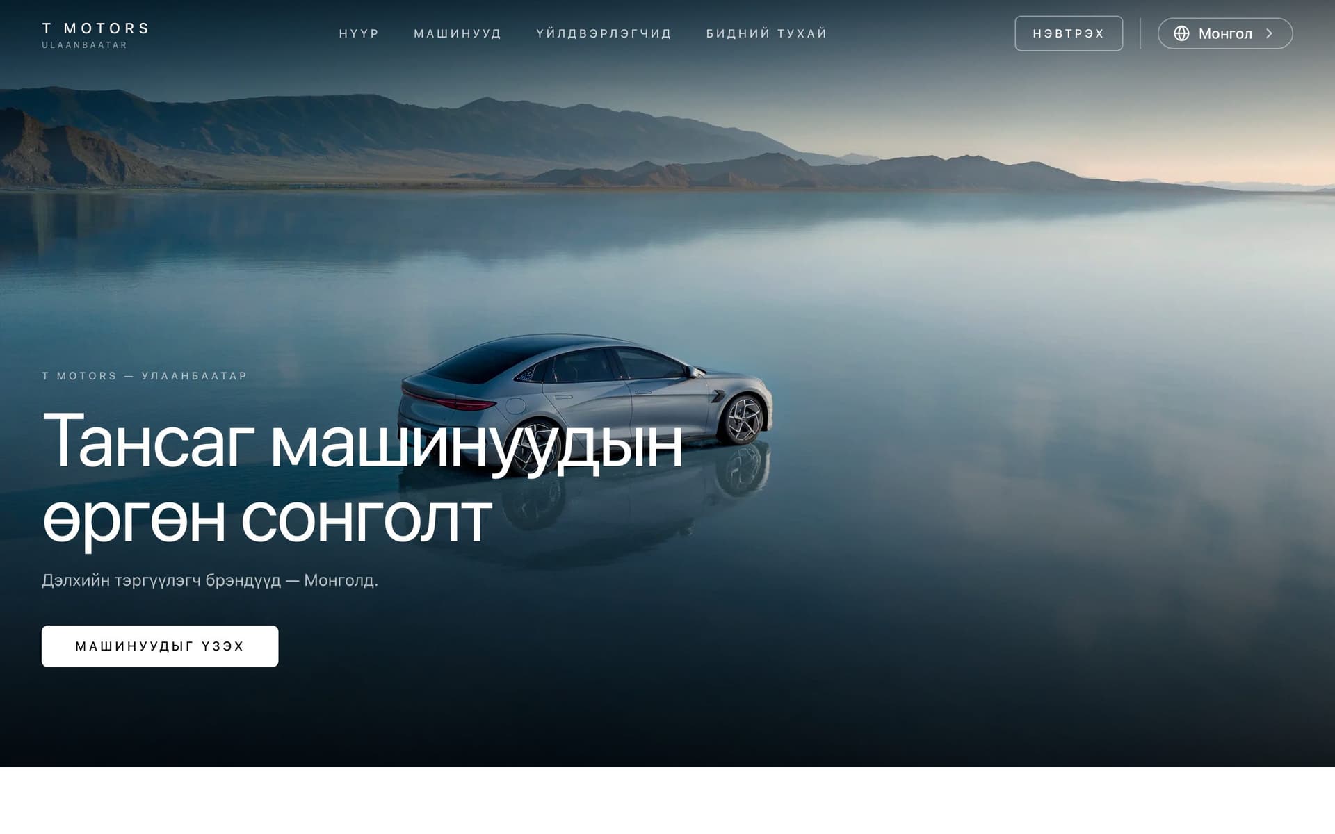 T Motors — tmotors.mn